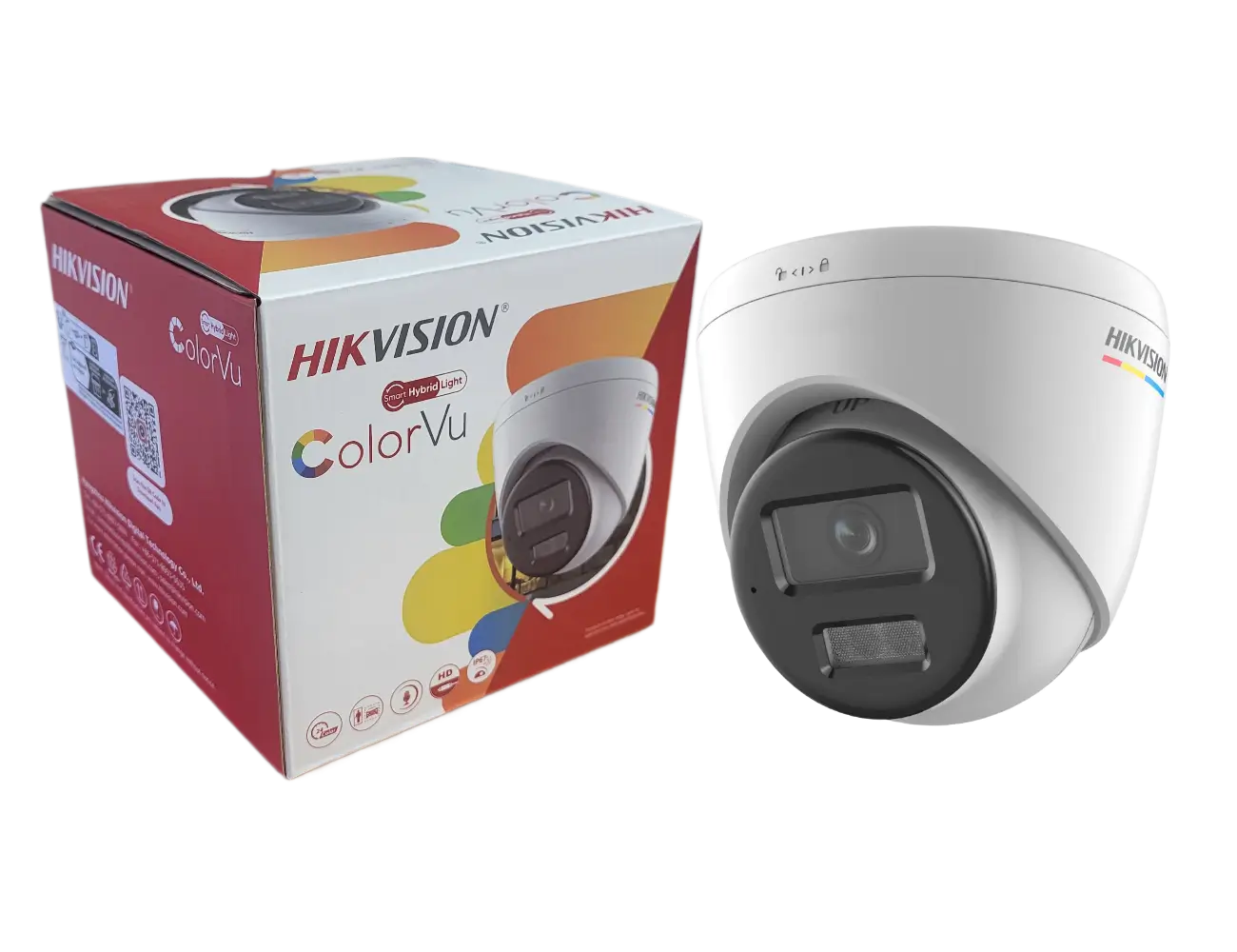 Hikvision DS-2CD1367G2H-LIU ColorVu 6MP Sicherheits-IP-Kamera mit Farbnachtsicht