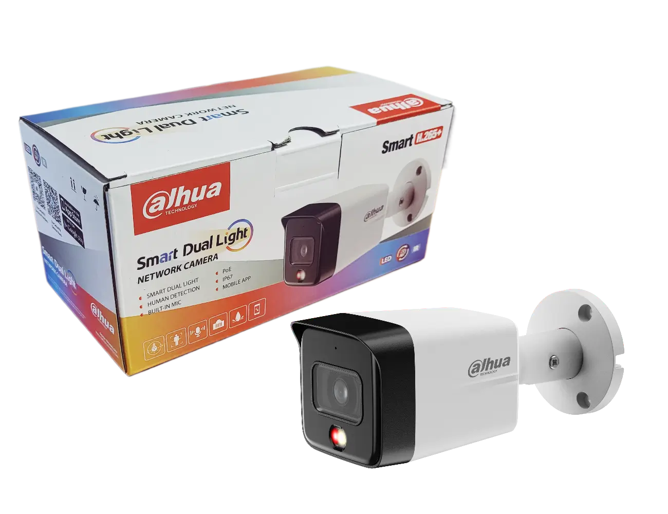 Dahua IPC-HFW1839TC-A-IL 8MP IP Sicherheitskamera mit Farbnachtsicht